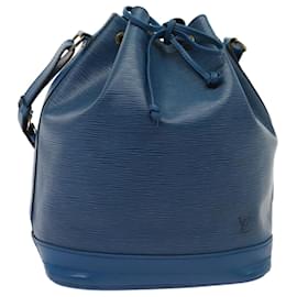 Louis Vuitton-LOUIS VUITTON Epi Noe Shoulder Bag Toledo Blue M44005 LV Auth 89501-Blue