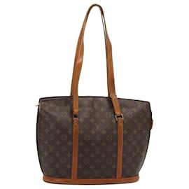 Louis Vuitton-LOUIS VUITTON Monogram Babylone Tote Bag M51102 LV Auth bs17920-Monogram