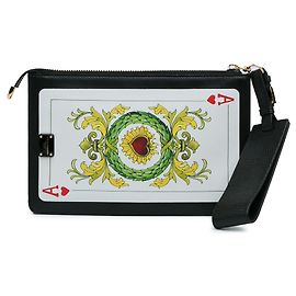DOLCE & GABBANA Clutch-Taschen T. Leder Schwarz