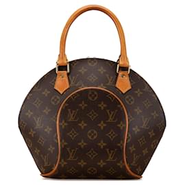 Louis Vuitton-Brown Louis Vuitton Monogram Ellipse PM Handbag-Brown