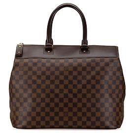Bolsa de viagem PM Greenwich Damier Ebene Louis Vuitton marrom Marrom
