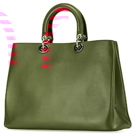 Dior-DIOR Handbags T.  Leather-Red
