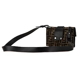 Fendi-FENDI Handbags T.  Leather-Brown