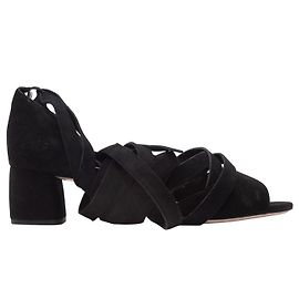 Sandali MIU MIU T.EU 38 Camoscio Nero