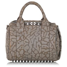 ALEXANDER WANG Handtaschen T. Leder Grau