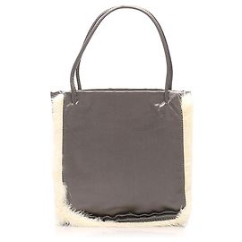Bolsas PRADA T. Tecido Cinza