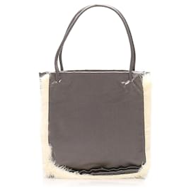 Prada-PRADA Handbags T.  Cloth-Grey