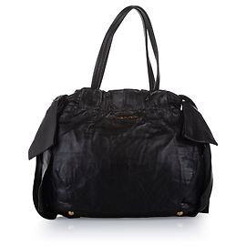 PRADA Sacs à main T. Cuir Noir