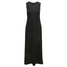Robe maxi sans manches noire Yohji Yamamoto Taille designer 2 Noir