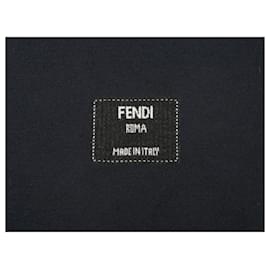 Fendi-FENDI Scarves T.  Cashmere-Navy blue