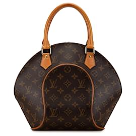 Louis Vuitton-Brown Louis Vuitton Monogram Ellipse PM Handbag-Brown