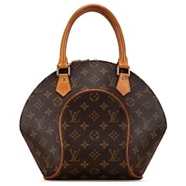 Louis Vuitton-Brown Louis Vuitton Monogram Ellipse PM Handbag-Brown