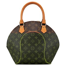 Louis Vuitton-Brown Louis Vuitton Monogram Ellipse PM Handbag-Brown