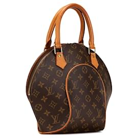 Louis Vuitton-Brown Louis Vuitton Monogram Ellipse PM Handbag-Brown