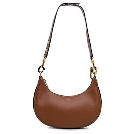 Céline Braune Celine Medium Kalbsleder Ava Schultertasche Braun
