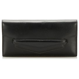 Hermès HERMES Clutch-Taschen T. Leder Schwarz