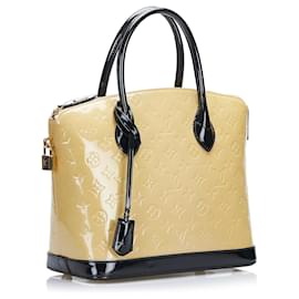 Louis Vuitton-LOUIS VUITTON Handbags T.  Leather-Yellow