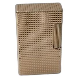 St Dupont Diamond tip lighter gold plated Golden