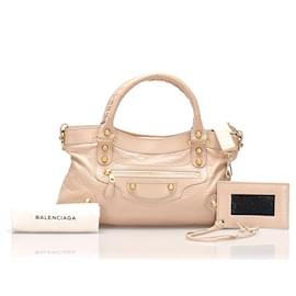 Balenciaga-BALENCIAGA Handbags T.  Leather-Cream
