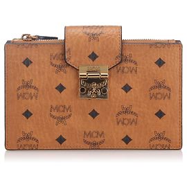 Bolsas MCM T. Couro Marrom