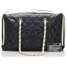 Chanel-CHANEL Handbags T.  Leather-Black