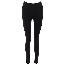 Alaïa Legging long skinny minimal classique doux Alaia Black Blend Noir
