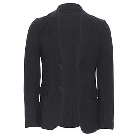 Comme Des Garcons Homme Plus Black Check Rubber Buttons Blazer Jacket Xs Black