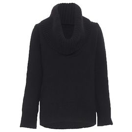Schwarzer Woll-Angora-Mix Rippstrick Rollkragenpullover Alexander Mcqueen S Schwarz