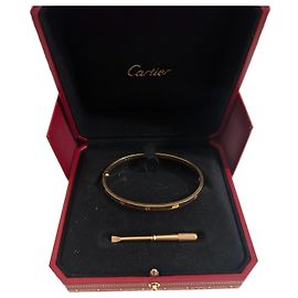Cartier Pulsera Love Oro Rosa Talla 19 Rosa