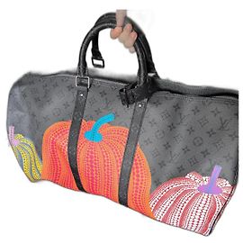 Louis Vuitton Keepall 55 Yayoi Kusama Cuir Eclipse Multicolore