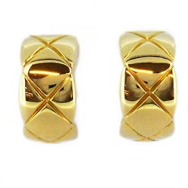Orecchini a perno in oro giallo K18YG Chanel Coco Crush Altro