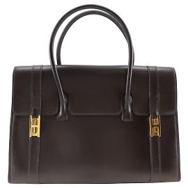 Hermès Bolsa Hermes Drag 30 Marrom