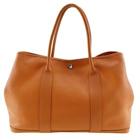 Hermès-Sac Tote PM Hermes Garden en orange-Orange