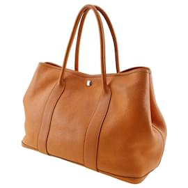 Hermès-Sac Tote PM Hermes Garden en orange-Orange