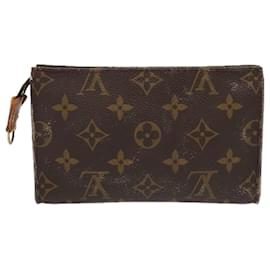 Louis Vuitton-LOUIS VUITTON Monogram Bucket PM Accessory Pouch LV Auth 87788-Monogram