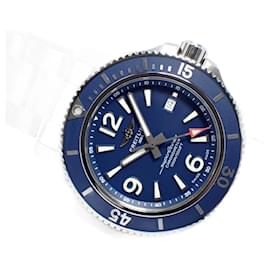Breitling-BREITLING Superocean Automatic 44 blue A17367 '21 Mens-Silvery