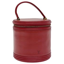 Louis Vuitton-LOUIS VUITTON Epi Cannes Hand Bag Red M48037 LV Auth yk14594-Red