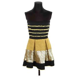 Manoush Goldenes Kleid Golden