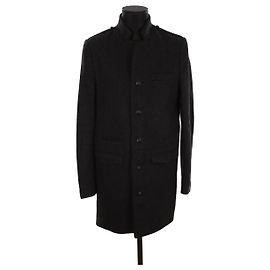 The Kooples Wollmantel Grau