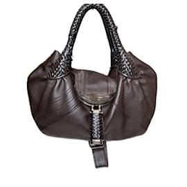 Fendi-Fendi Spy bag Dark brown-Dark brown