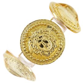 Bracciale charm placcato oro Versace D'oro