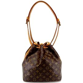 Louis Vuitton-Louis Vuitton Petit Noe Women's Tote Bag-Brown,Monogram