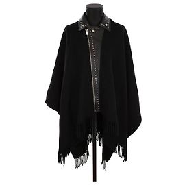 The Kooples Cashmere cape Black