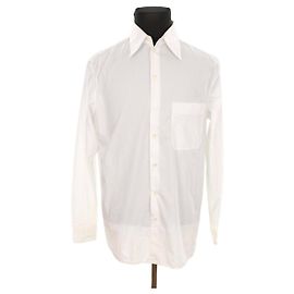 Lemaire Camisa de algodón Blanco