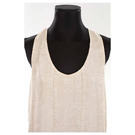 Stella Mc Cartney-Silk dress-Beige