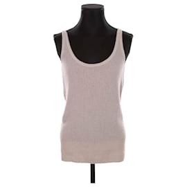 Eres-Sleeveless cotton top-Grey