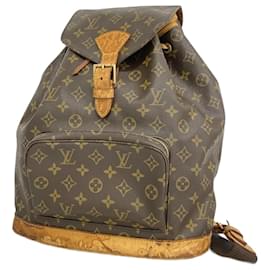 Louis Vuitton-Louis Vuitton Monogram Montsouris Backpack-Brown