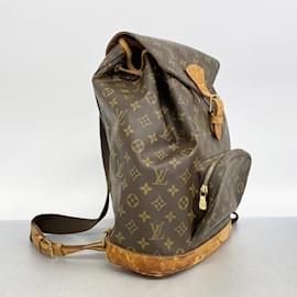 Louis Vuitton-Louis Vuitton Monogram Montsouris Backpack-Brown