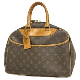 Louis Vuitton-Louis Vuitton Monogram Deauville Handbag-Brown