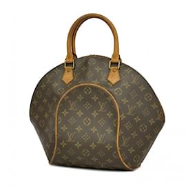 Louis Vuitton-Louis Vuitton Monogram Ellipse MM Handbag-Brown